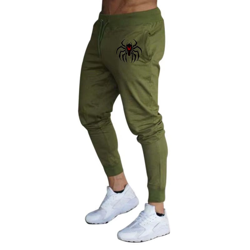 2024 New Spider Men Casual Fashion Sports Pants Motorcycle Pants Gym Sport Trousers for Men Jogger Sweatpants Running Workout