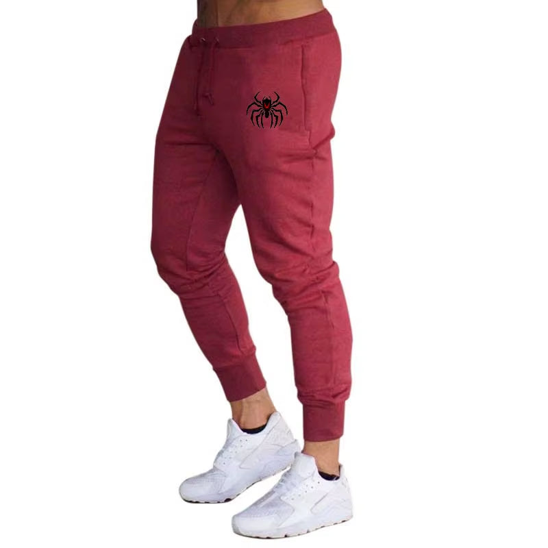 2024 New Spider Men Casual Fashion Sports Pants Motorcycle Pants Gym Sport Trousers for Men Jogger Sweatpants Running Workout