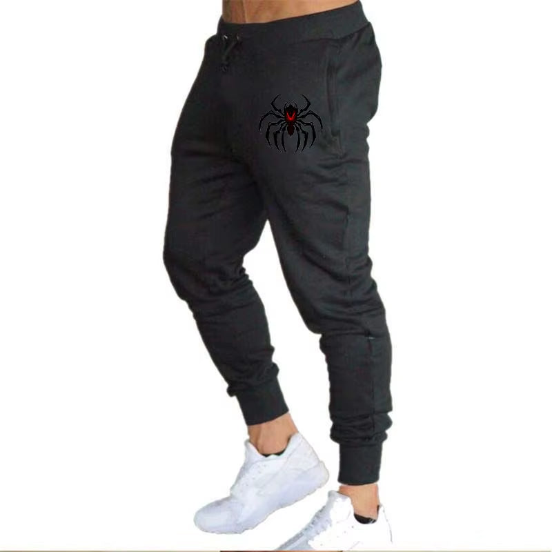 2024 New Spider Men Casual Fashion Sports Pants Motorcycle Pants Gym Sport Trousers for Men Jogger Sweatpants Running Workout